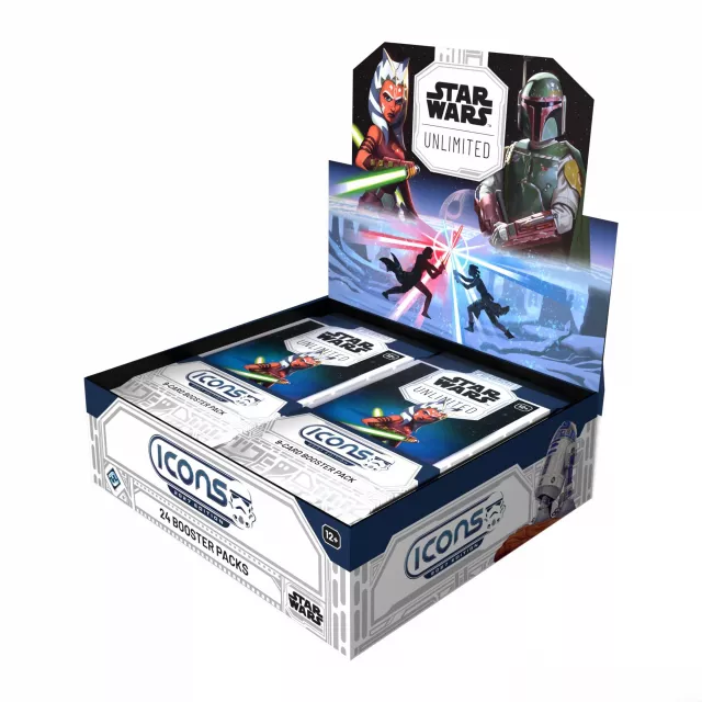 Kartenspiel Star Wars: Unlimited - Icons Booster Box (24 Booster) - TCG Sammelkartenspiel