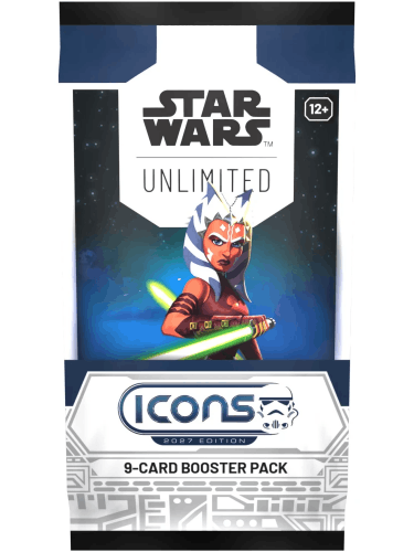 Kartenspiel Star Wars: Unlimited - Icons Booster (9 Karten)