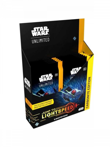 Kartenspiel Star Wars: Unlimited - Jump to Lightspeed Carbonite Booster Box (12 Booster) (ENGLISCHE VERSION)