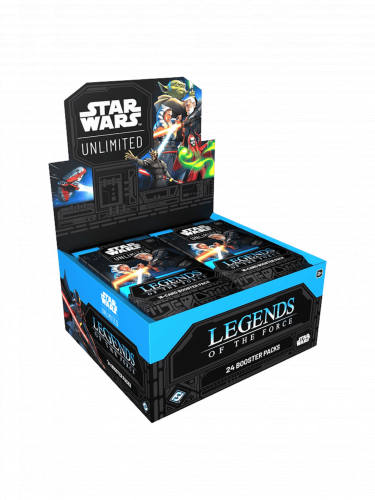 Kartenspiel Star Wars: Unlimited - Legends of the Force Booster Box (24 Booster) (ENGLISCHE VERSION)