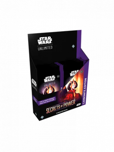 Kartenspiel Star Wars: Unlimited - Secrets of Power Carbonite Booster Box (12 Booster) (ENGLISCHE VERSION)