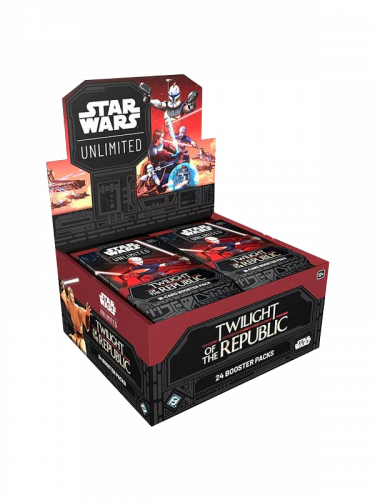 Kartenspiel Star Wars: Unlimited - Twilight of the Republic Booster Box (24 Booster) (ENGLISCHE VERSION)