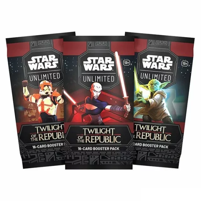 Karetní hra Star Wars: Unlimited - Twilight of the Republic Booster (16 karet)