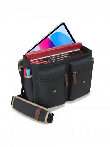 Tasche ENHANCE - Designer Edition Stylish RPG Player's Messenger Bag (Black)