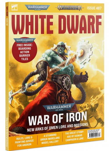 Zeitschrift White Dwarf 2023/4 (Issue 487) + Boarding Action Barrieren