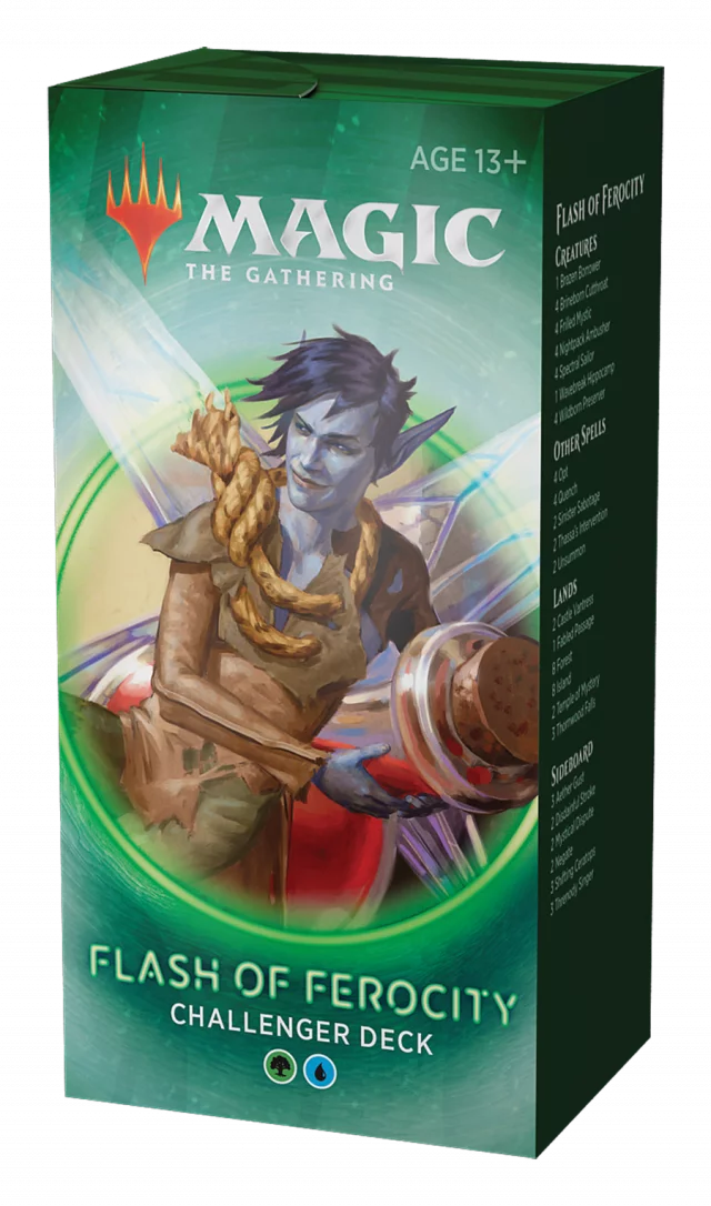 Kartenspiel Magic: The Gathering 2020 - Flash of Ferocity (Challenger Deck)