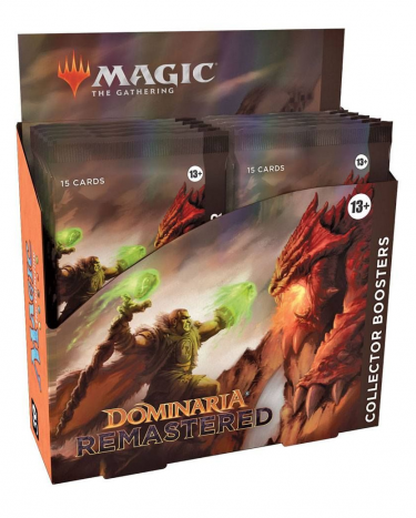 Kartenspiel Magic: The Gathering Dominaria Remastered - Collector Booster Box (12 boosterů) (ENGLISCHE VERSION)