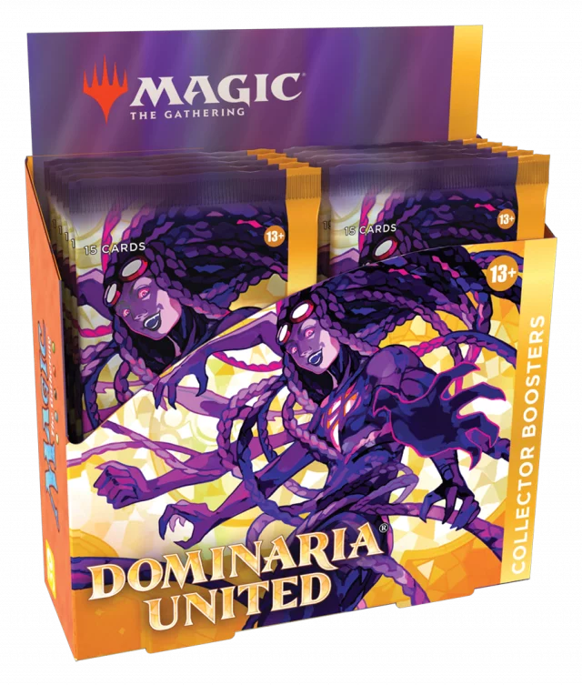 Kartenspiel Magic: The Gathering Dominaria United - Collector Booster Box (12 Booster)