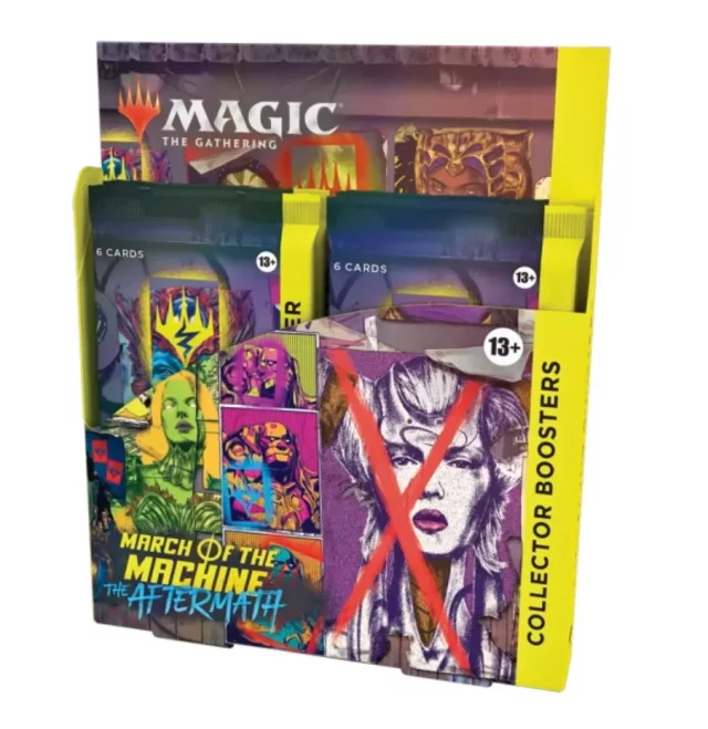 Kartenspiel Magic: The Gathering March of the Machine: The Aftermath - Collector Booster Box (12 Booster)