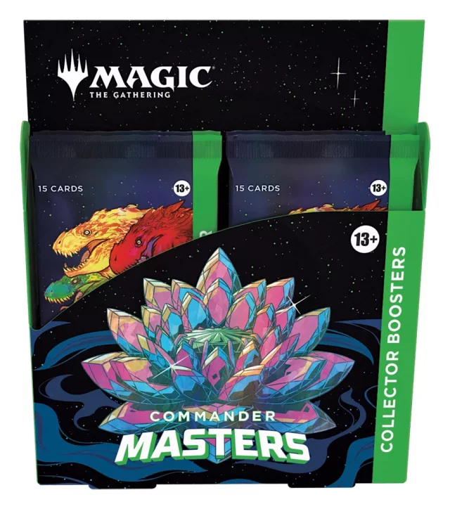 Kartenspiel Magic: The Gathering Commander Masters - Collector Booster Box (4 Booster)