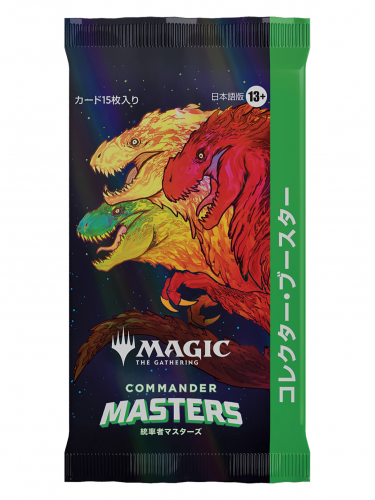 Kartenspiel Magic: The Gathering Commander Masters - Collector Booster (15 Karten) (JAPANISCHE VERSION)