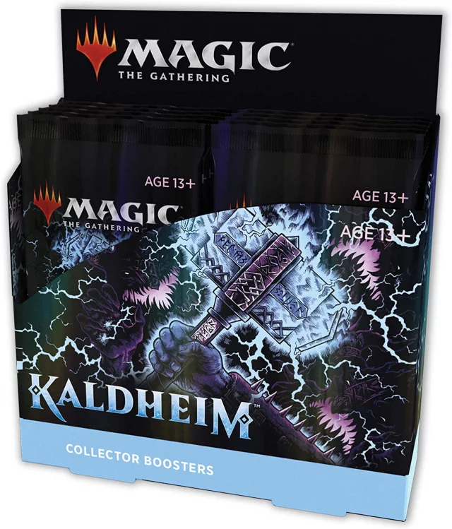 Kartenspiel Magic: The Gathering Kaldheim - Collector Booster Box (12 Boosterpacks)