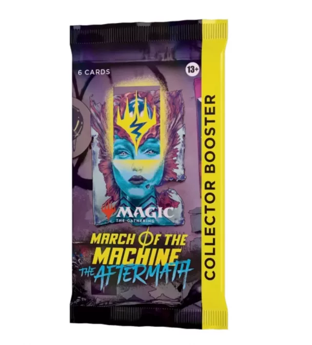 Kartenspiel Magic: The Gathering March of the Machine: The Aftermath - Collector Booster (6 Karten)