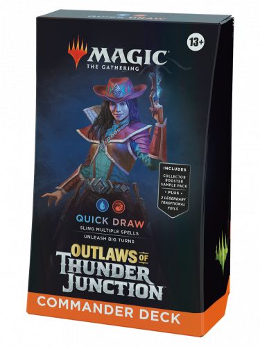 Kartenspiel Magic: The Gathering Outlaws of Thunder Junction - Schnellziehen Kommandantendeck (ENGLISCHE VERSION)
