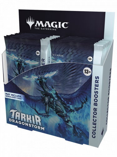 Kartenspiel Magic: The Gathering Tarkir: Dragonstorm - Collector Booster Box (12 Booster) (ENGLISCHE VERSION)