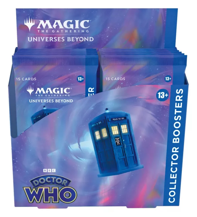 Kartenspiel Magic: The Gathering Universes Beyond - Doctor Who - Collector Booster Box (12 Booster)
