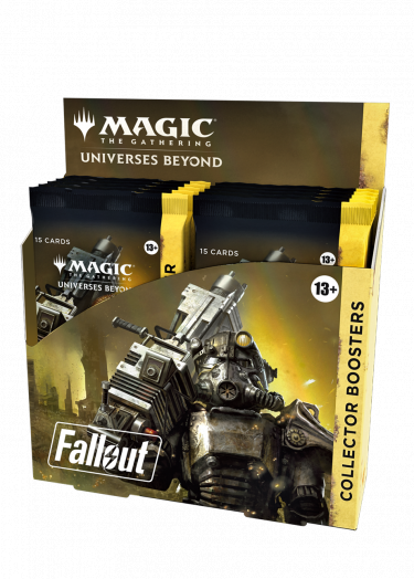 Kartenspiel Magic: The Gathering Universes Beyond - Fallout - Collector Booster Box (12 Booster) (ENGLISCHE VERSION)