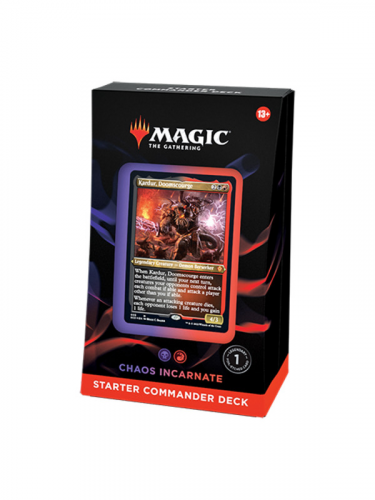 Kartenspiel Magic: The Gathering 2022 - Chaos Incarnate (Starter Commander Deck) (ENGLISCHE VERSION)