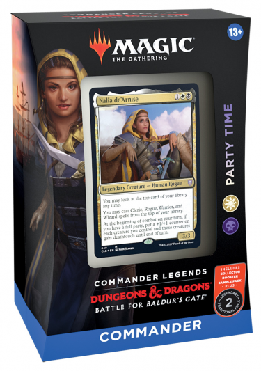 Kartenspiel Magic: The Gathering Commander Legends D&D: Battle for Baldur's Gate - Party Time (Kommandantendeck) (ENGLISCHE VERSION)