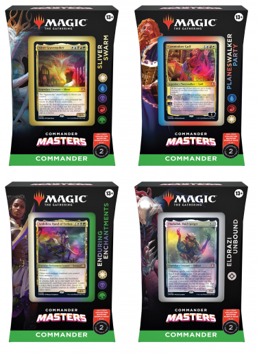Kartenspiel Magic: The Gathering Commander Masters - Commander Deck Set (ENGLISCHE VERSION)