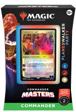 Kartenspiel Magic: The Gathering Commander Masters - Planeswalker Party (Kommandantendeck) (ENGLISCHE VERSION)