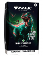 Kartenspiel Magic: The Gathering - Foundations Commander Deck - Tramplesaurus Rex