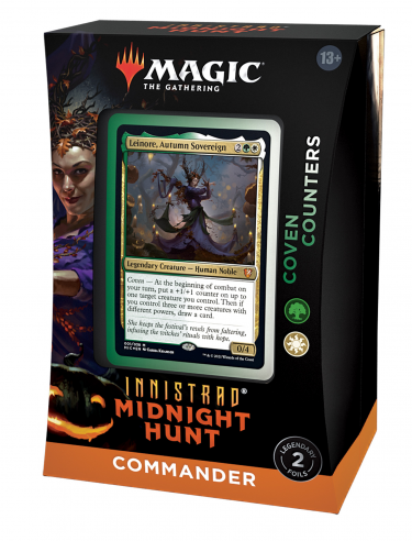 Kartenspiel Magic: The Gathering Innistrad: Midnight Hunt - Coven Counters (Kommandantendeck) (ENGLISCHE VERSION)