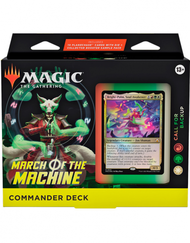 Kartenspiel Magic: The Gathering March of the Machine - Ruf nach Verstärkung Commander Deck (ENGLISCHE VERSION)