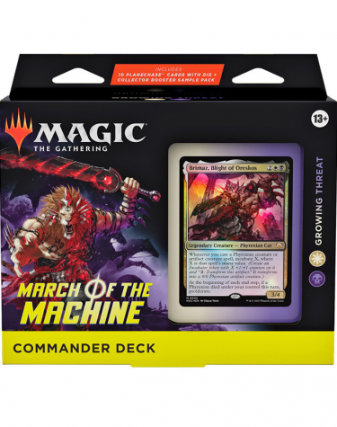 Kartenspiel Magic: The Gathering March of the Machine - Growing Threat (Befehlshaber Deck) (ENGLISCHE VERSION)