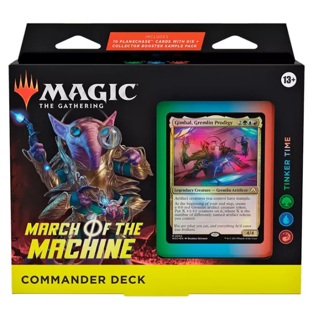 Kartenspiel Magic: The Gathering March of the Machine - Tinker Time Commander Deck