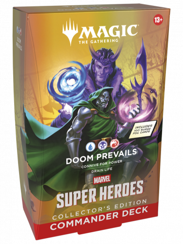 Kartenspiel Magic: The Gathering Marvel Super Heroes - Doom Prevails Commander Deck Collector's Edition