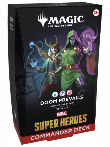 Kartenspiel Magic: The Gathering Marvel Super Heroes - Doom Prevails Commander Deck