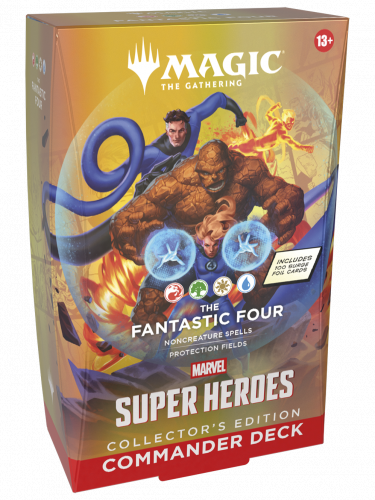 Kartenspiel Magic: The Gathering Marvel Super Heroes - Fantastic Four Commander Deck Collector's Edition