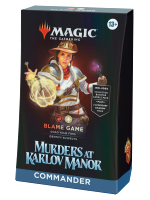 Kartenspiel Magic: The Gathering Murders at Karlov Manor - Blame Game Commander Deck (ENGLISCHE VERSION)
