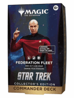 Kartenspiel Magic: The Gathering - Star Trek - Federation Fleet Collector's edition Commander Deck