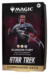 Kartenspiel Magic: The Gathering - Star Trek - Klingon Fury Commander Deck - Magic The Gathering