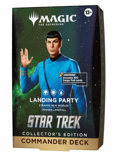 Kartenspiel Magic: The Gathering - Star Trek - Landing Party Collector's edition Commander Deck