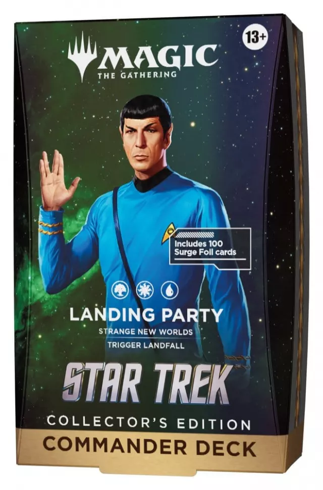 Kartenspiel Magic: The Gathering - Star Trek - Landing Party Collector's edition Commander Deck - Magic The Gathering