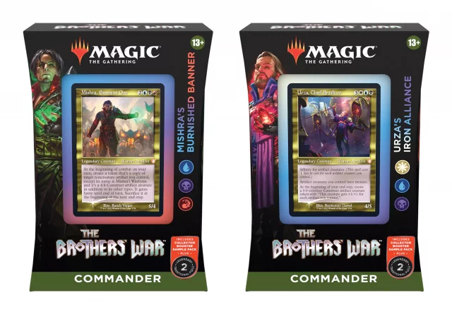 Kartenspiel Magic: The Gathering The Brothers War - Commander Deck Set
