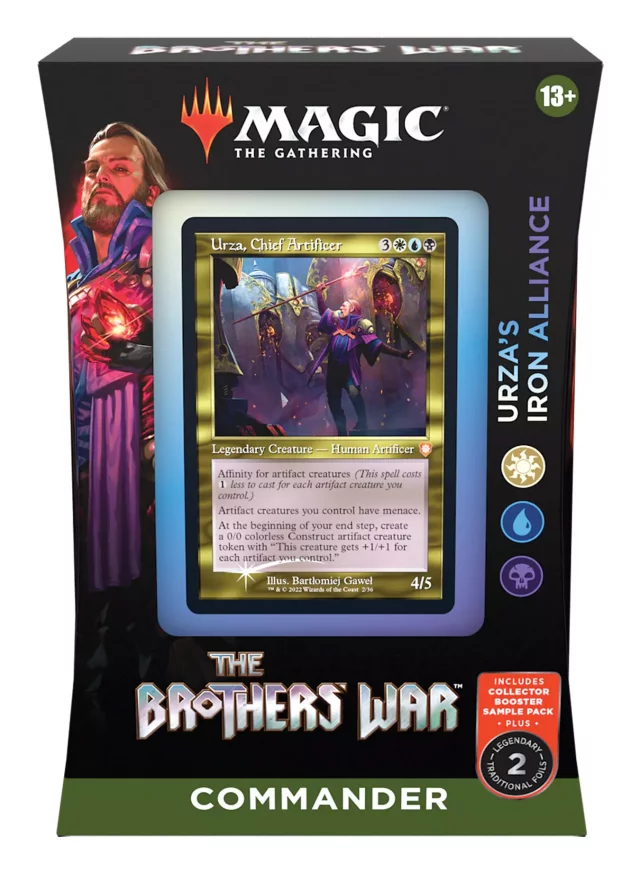 Kartenspiel Magic: The Gathering The Brothers War - Urzas Iron Alliance (Commander Deck)