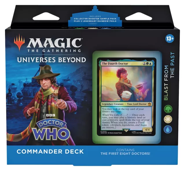 Kartenspiel Magic: The Gathering Universes Beyond - Doctor Who - Blast from the Past (Commander Deck)