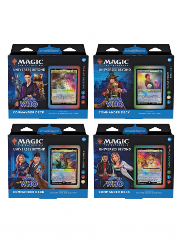 Kartenspiel Magic: The Gathering Universes Beyond - Doctor Who - Commander Deck Set (ENGLISCHE VERSION)