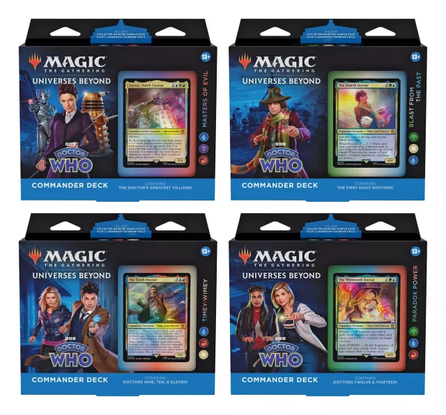 Kartenspiel Magic: The Gathering Universes Beyond - Doctor Who - Commander Deck Set