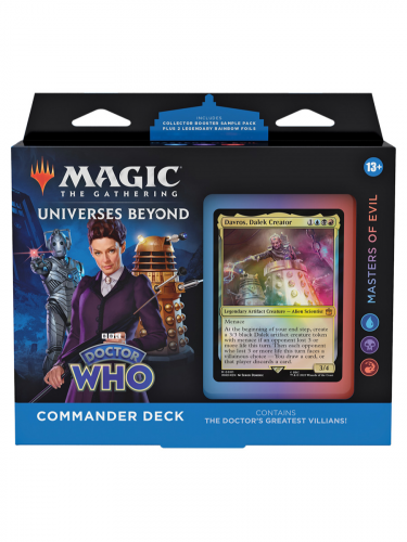 Kartenspiel Magic: The Gathering Universes Beyond - Doctor Who - Masters of Evil (Kommandantendeck) (ENGLISCHE VERSION)