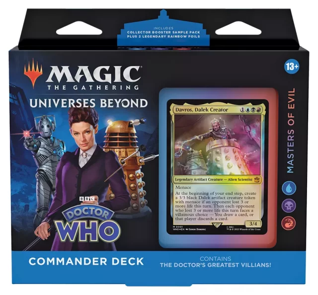 Kartenspiel Magic: The Gathering Universes Beyond - Doctor Who - Masters of Evil (Commander Deck)