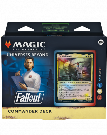 Kartenspiel Magic: The Gathering Universes Beyond - Fallout - Science! (Kommandantendeck) (ENGLISCHE VERSION)