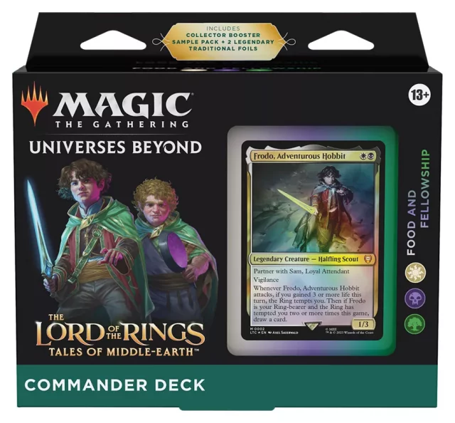 Kartenspiel Magic: The Gathering Universes Beyond - LotR: Tales of the Middle Earth - Food and Fellowship (Commander Deck)
