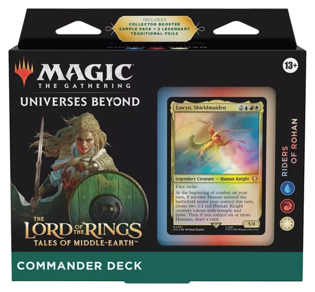 Kartenspiel Magic: The Gathering Universes Beyond - LotR: Tales of the Middle Earth - Riders of Rohan (Commander Deck)