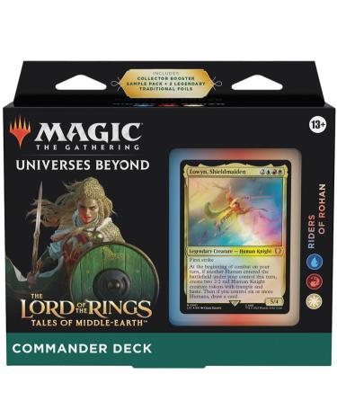 Kartenspiel Magic: The Gathering Universes Beyond - LotR: Tales of the Middle Earth - Riders of Rohan (Kommandantendeck) (ENGLISCHE VERSION)