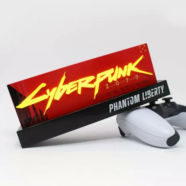Lampe Cyberpunk 2077 - Phantom Liberty Logo